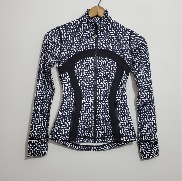 lululemon athletica Jackets & Blazers - Lululemon Abstract Print Define Athletic Jacket